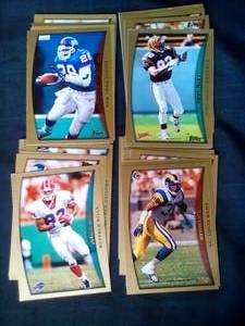 1998 Topps Football Cards...