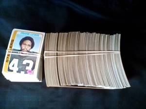 1978 Topps Football Cards...