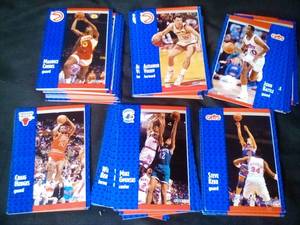 1991-1992 Fleer Basketball Cards...