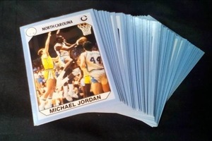 1990 College UNC Cards...