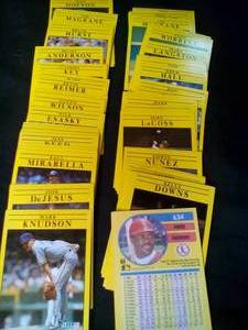 1991 Fleer Baseball Cards (HOFs, Rookies) Great Players