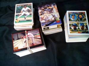1980s, 1990s Baseball Cards Various Brands& (Rookies, HOFs, Inserts) Many Great Players