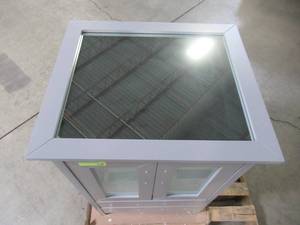 lot 236 image: Fresca Torino 24 in. Bath Vanity in Gray with Mirror FCB6224GR-CWH-V