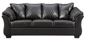 lot 31 image: Signature Design by Ashley, Betrillo Sofa Black, 4050238 - BRAND NEW NO RESERVE