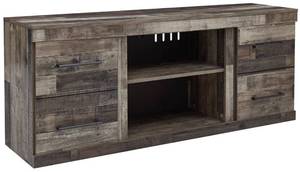 lot 44 image: Signature Design by Ashley Derekson 63 TV Stand EW0200-168 - BRAND NEW NO RESERVE
