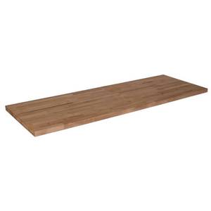 lot 611 image: 74in.x25in.x1.5in. Wood Butcher Block Countertop in Unfinished Birch, May have small cracks andor edgecorner damage.