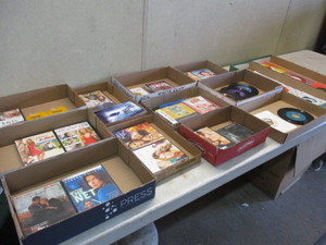 Dvds and 45s