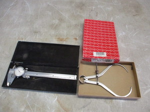 Central Dial Caliper Starrett Yankee Out Caliper
