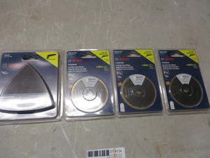 New Bosch Oscillating Tools Blades