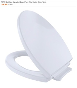 ASSORTED TOTO & TOPSEAT TOILET SEATS. VARIOUS KINDS. SEE PICTURES