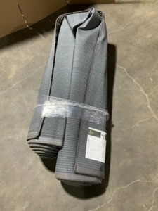 UNIQUE LOOM GRAPHITE GRAY 9 FT. X 12 FT. SHAG AREA RUG. SEE PICTURES