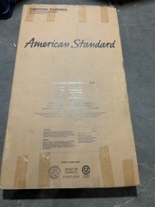 AMERICAN STANDARD OVATION CURVE 30 IN. X 60 IN. SINGLE THRESHOLD RIGHT HAND DRAIN SHOWER BASE IN ARCTIC WHITE. SEE PICTURES