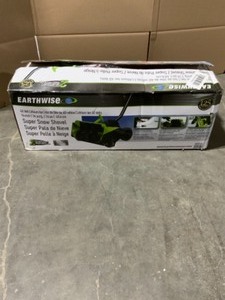 EARTHWISE 16 IN. 40-VOLT AH BATTERY CORDLESS ELECTRIC SNOW BLOWER SHOVEL. SEE PICTURES