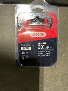 ASSORTED OREGON CHAINSAW CHAINS. VARIOUS SIZES & CONDITIONS. SEE PICTURES