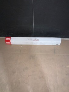 lot 60 image: OATLY Designline 36 in. Stainless Steel Linear Shower Drain with Wedge Wire Pattern Drain Cover
