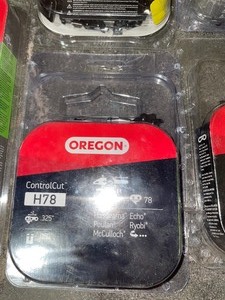 lot 9 image: ASSORTED OREGON CHAINSAW CHAINS. VARIOUS SIZES & CONDITIONS. SEE PICTURES