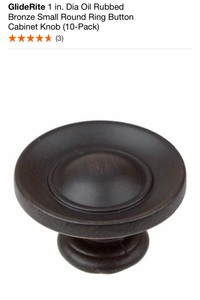 lot 27 image: ASSORTED GLIDERITE CABINET DOOR KNOBS. VARIOUS KINDS. SEE PICTURES