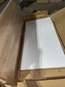 lot 41 image: HARDWOOD REFLECTIONS THE QUICK BENCH 4 FT. FOLDING WORKBENCH UV FINISH. SEE PICTURES