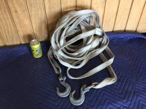 lot 25 image: 50 Tow Strap with Hooks