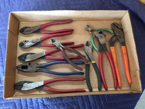 lot 93 image: Group Cutters-Pliers-Crimpers