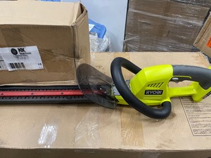RYOBI ONE Lithium 22 in. 18-Volt Lithium-Ion Cordless Hedge Trimmer -tool only open box customer returns see pictures