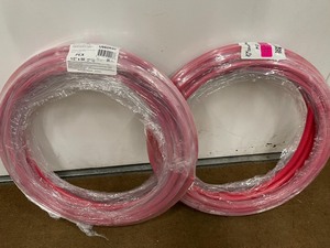 Lot of 2 new SharkBite 12 in. x 50 ft. Coil Red PEX Pipe