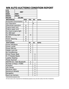 2007 Ford Focus ZX4 S - 2 Owners -