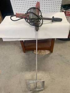 lot 24 image: Milwaukee  Hole Shooter Mud Mixer Tested Working