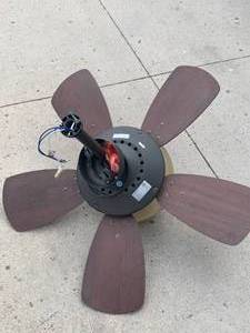 lot 31 image: 5 Blade Ceiling Fan with Light