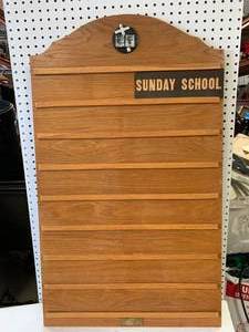 lot 57 image: Church Readerboard 23 X 40