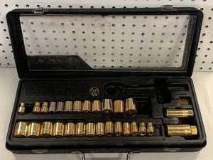 lot 73 image: Popular Mechanics 22KT Gold Sockets