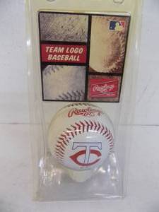 Team Logo Baseball Rawlings Twins