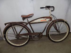 Vintage 1955 Schwinn Hornet Boys Bike