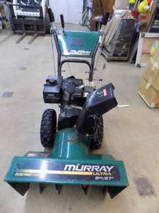 27 Murray Ultra Snow Thrower