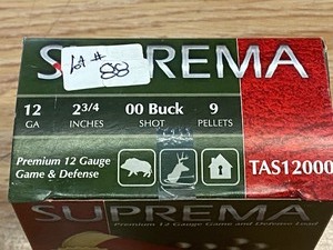 (25) Rounds 12gauge 00-Buckshot