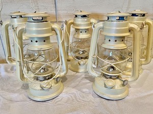 lot 105 image: Five Decorative  Metal Lanterns