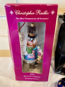 lot 175 image: 2 Christopher Radko Ornaments