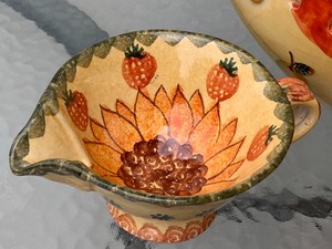 lot 197 image: A Wonderful Variety of Four Pieces of Italian PotteryCeramic Dishes