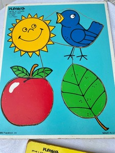 lot 234 image: Playskool Wooden Puzzles