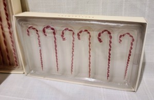 lot 28 image: Pottery Barn Holiday Stir Sticks (NEW)
