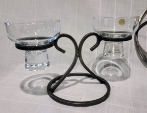 lot 41 image: Danish Candleholders