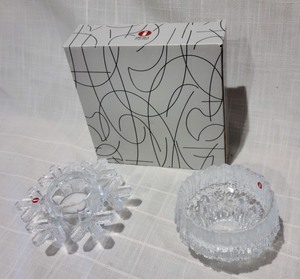 lot 42 image: Pair of iittala Candleholders