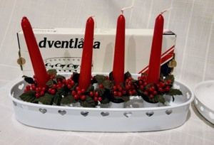 lot 45 image: Fun Swedish Candleholders and Porsgrund Ornaments