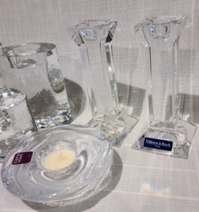 lot 47 image: Decorative Candleholders