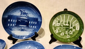 lot 59 image: Variety of Collectible Danish Plates