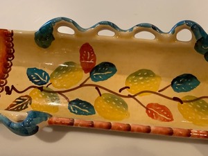 lot 209 image: Long Fish Italian Ceramic Platter