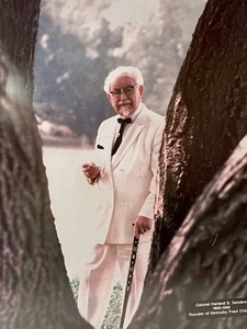 lot 271 image: Colonel Sanders Print