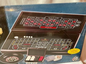 lot 352 image: Excaliber 6 in 1 Casino House Game Set