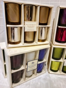 lot 67 image: Pottery Barn Candle Sets