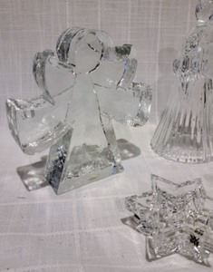 lot 68 image: Holiday Candleholders